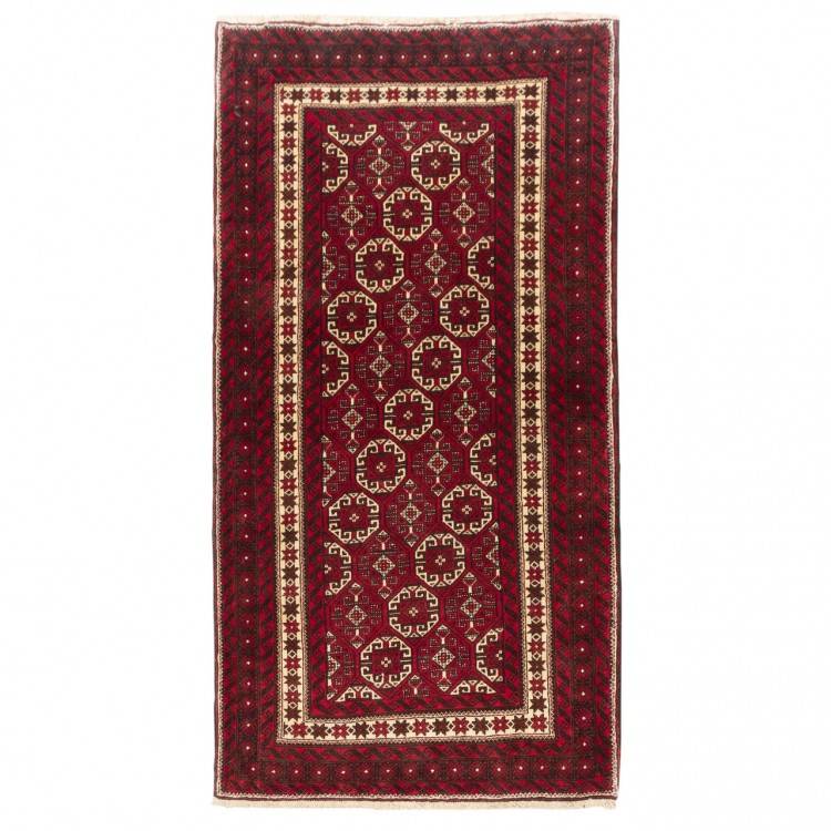 Tapis persan Baluch fait main Réf ID 705271 - 108 × 202