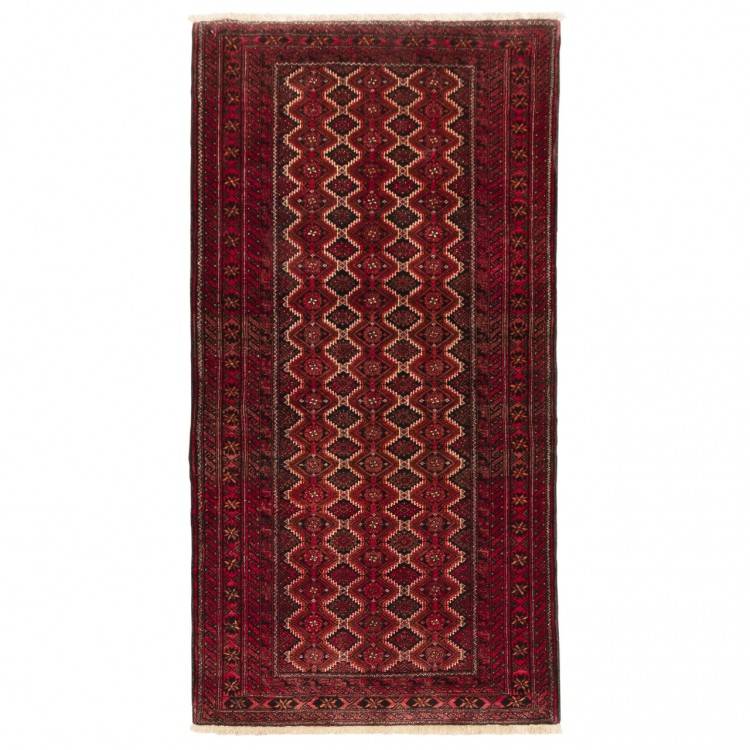 Tapis persan Baluch fait main Réf ID 705276 - 98 × 195