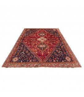 Tapis persan Shiraz fait main Réf ID 129024 - 190 × 280