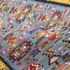 Персидский килим ручной работы Санандай Код 129030 - 55 × 223