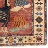 Tapis persan Shiraz fait main Réf ID 129035 - 103 × 140