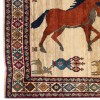 イランの手作りカーペット シラーズ 番号 129068 - 155 × 235