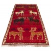 Tapis persan Shiraz fait main Réf ID 129075 - 87 × 185