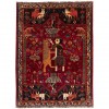 Tapis persan Shiraz fait main Réf ID 129081 - 125 × 163