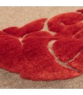 Tappeto persiano Kerman annodato a mano codice 129122 - 140 × 144