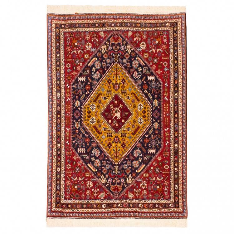 Tapis persan Qashqai fait main Réf ID 129143 - 99 × 146