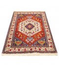 El Dokuma Halı Qashqai 129145 - 101 × 146