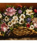 イランの手作り絵画絨毯 タブリーズ 番号 903218