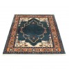 Tapis persan Heriz fait main Réf ID 135 × 107 (3.51 × 4.43 ft)