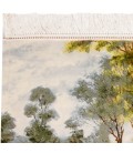 Tableau tapis persan Tabriz fait main Réf ID 903244
