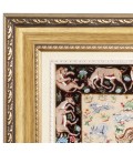 イランの手作り絵画絨毯 コム 番号 903246
