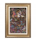 イランの手作り絵画絨毯 コム 番号 903247