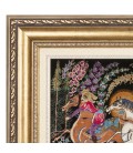 イランの手作り絵画絨毯 コム 番号 903247