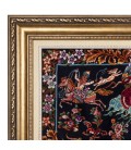 Tappeto persiano Qom a disegno pittorico codice 903253
