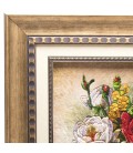 تابلو فرش دستباف گل و انگور برجسته کد 901410