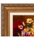 イランの手作り絵画絨毯 タブリーズ 番号 903373