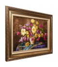 Tableau tapis persan Tabriz fait main Réf ID 903416