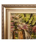 イランの手作り絵画絨毯 タブリーズ 番号 903430
