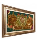 Tableau tapis persan Tabriz fait main Réf ID 903434