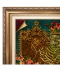 Tableau tapis persan Tabriz fait main Réf ID 903434
