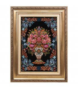 イランの手作り絵画絨毯 コム 番号 903412