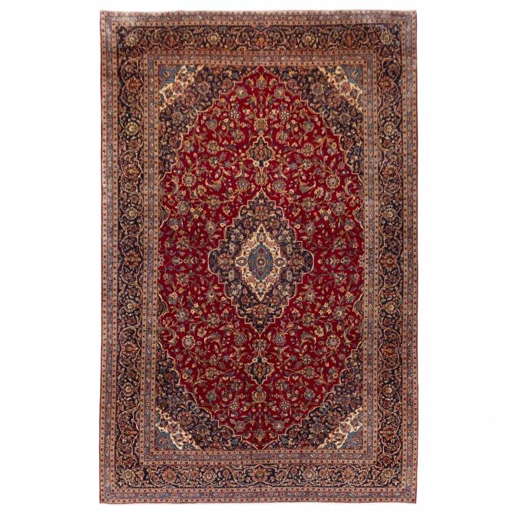 Tapis persan Kashan fait main Réf ID 705315 - 290 × 454