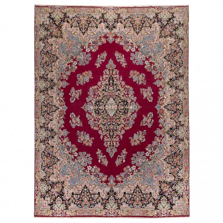 Tapis persan Kerman fait main Réf ID 705329 - 303 × 415