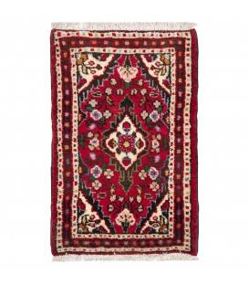 Tappeto persiano Hamedan annodato a mano codice 705342 - 42 × 65