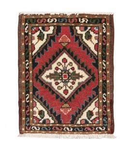 Tappeto persiano Hamedan annodato a mano codice 705340 - 43 × 54