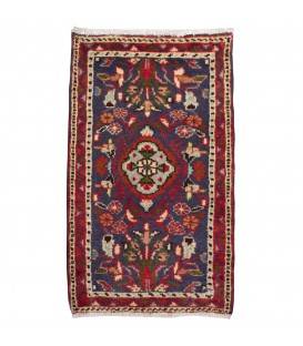 Tappeto persiano Hamedan annodato a mano codice 705336 - 38 × 65