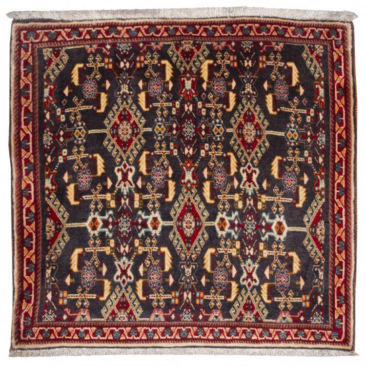 Tapis persan Qashqai fait main Réf ID 705382 - 74 × 69