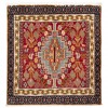 Tapis persan Qashqai fait main Réf ID 705386 - 62 × 63