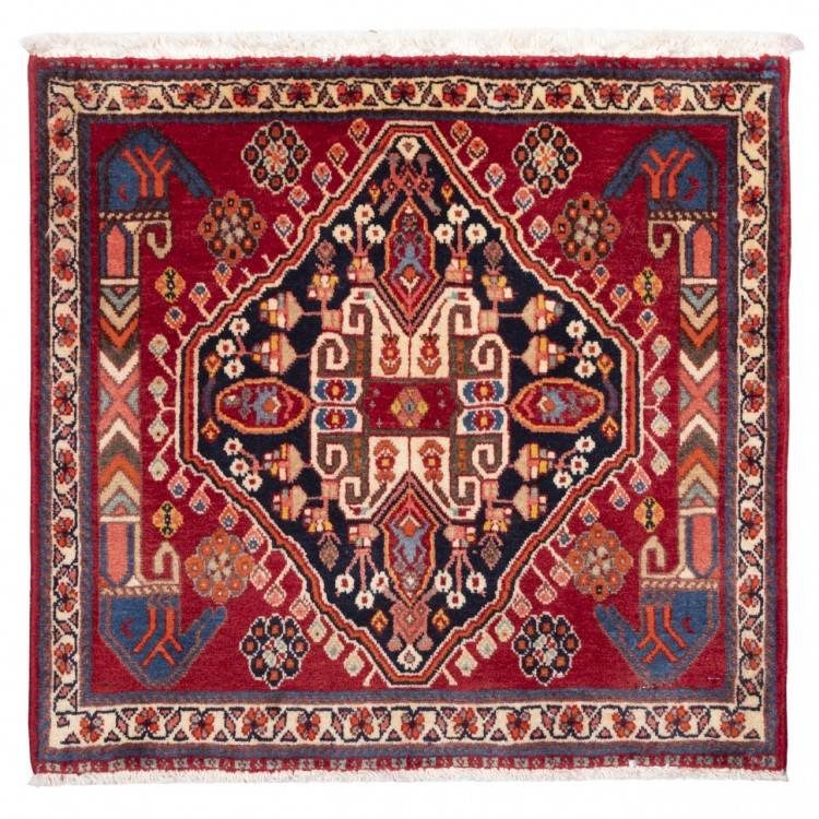 Tapis persan Qashqai fait main Réf ID 705397 - 59 × 55