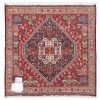 Tapis persan Qashqai fait main Réf ID 705400 - 62 × 62