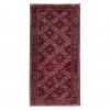 Tapis persan Kurde Quchan fait main Réf ID 705430 - 130 × 265