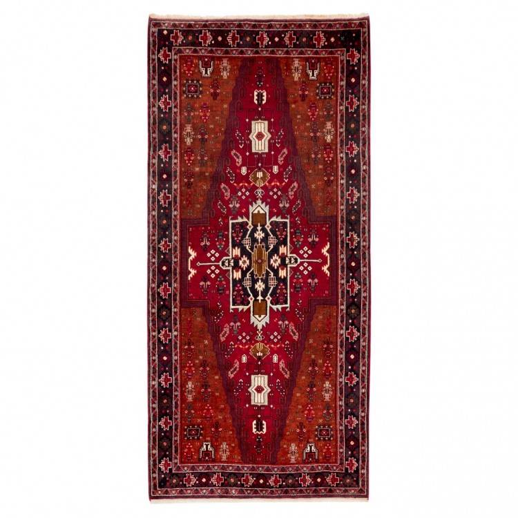 Tapis persan Kurde Quchan fait main Réf ID 705435 - 128 × 278