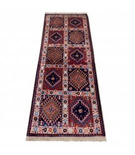 فرش دستباف یلمه قدیمی یک متری اصفهان کد 705446