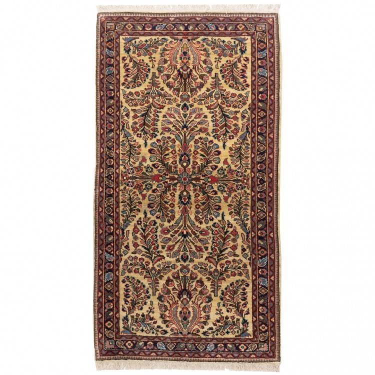 Tapis persan Sarouak fait main Réf ID 705468 - 64 × 121