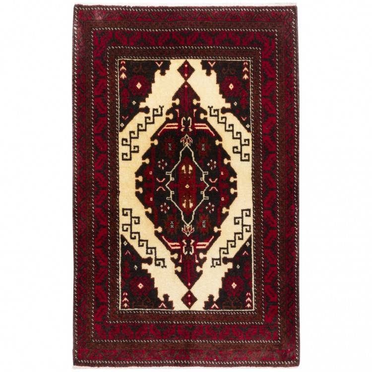 Tapis persan Baluch fait main Réf ID 705472 - 66 × 105