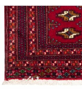 Tappeto persiano turkmeno annodato a mano codice 705490 - 88 × 43