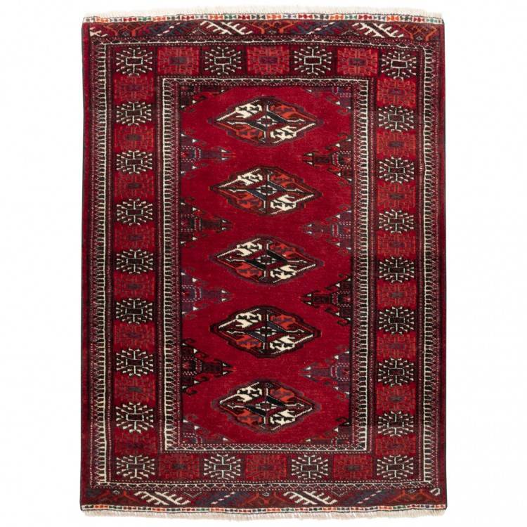 Tapis persan Turkmène fait main Réf ID 705481 - 71 × 97