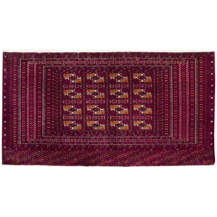 Handgeknüpfter Turkmenen Teppich. Ziffer 705483