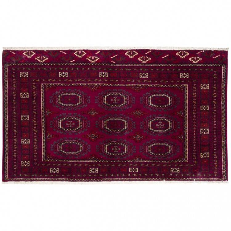 Tappeto persiano turkmeno annodato a mano codice 705485 - 120 × 68