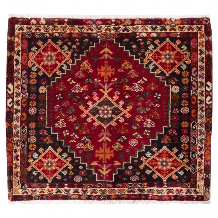 Tapis persan Qashqai fait main Réf ID 705409 - 64 × 57