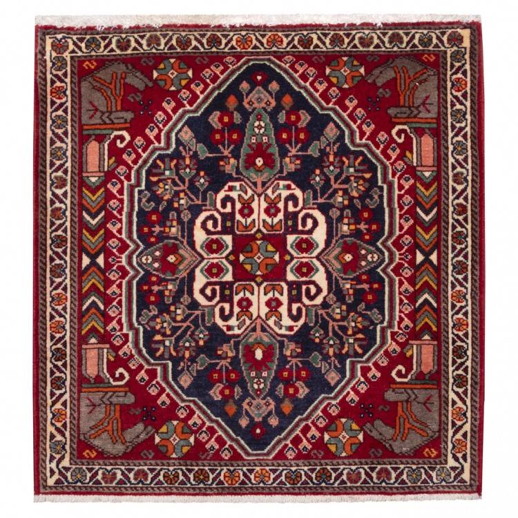 Tapis persan Qashqai fait main Réf ID 705403 - 64 × 65