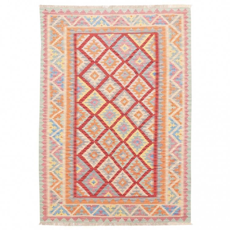 El Dokuma Kilim Fars 152460 - 173 × 244