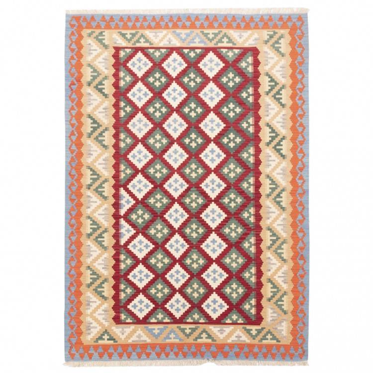 El Dokuma Kilim Fars 152459 - 168 × 242