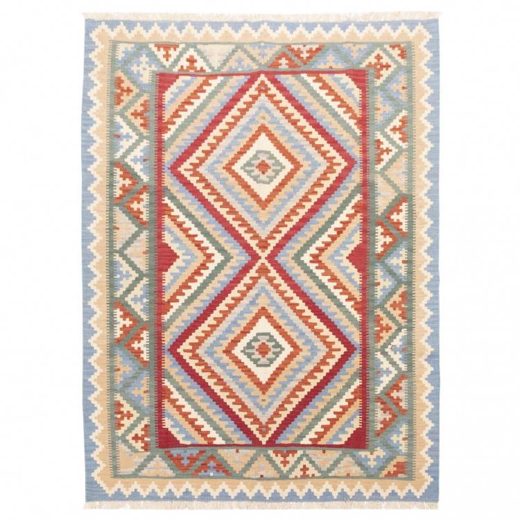 El Dokuma Kilim Fars 152461 - 173 × 231