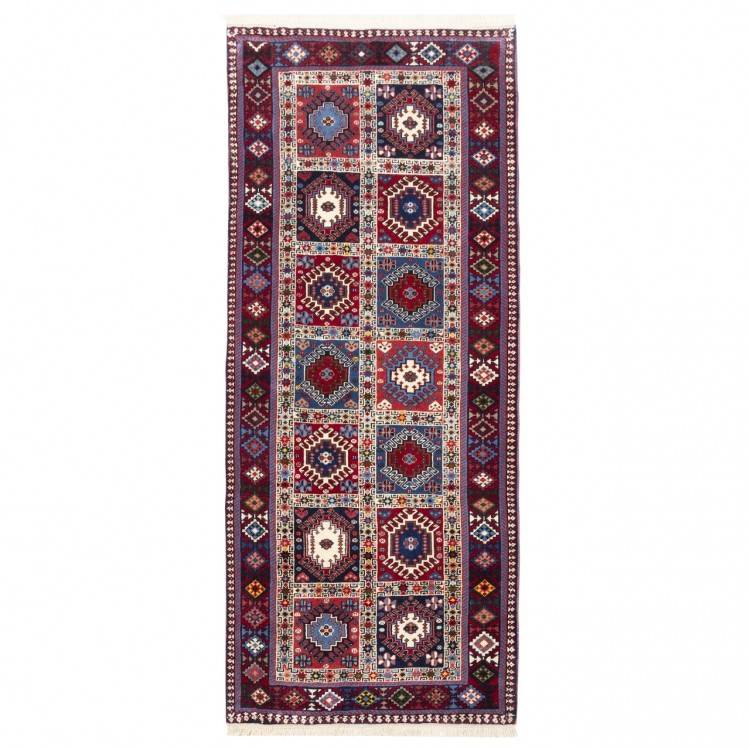 Tapis persan Talkhooncheh fait main Réf ID 152488 - 84 × 201