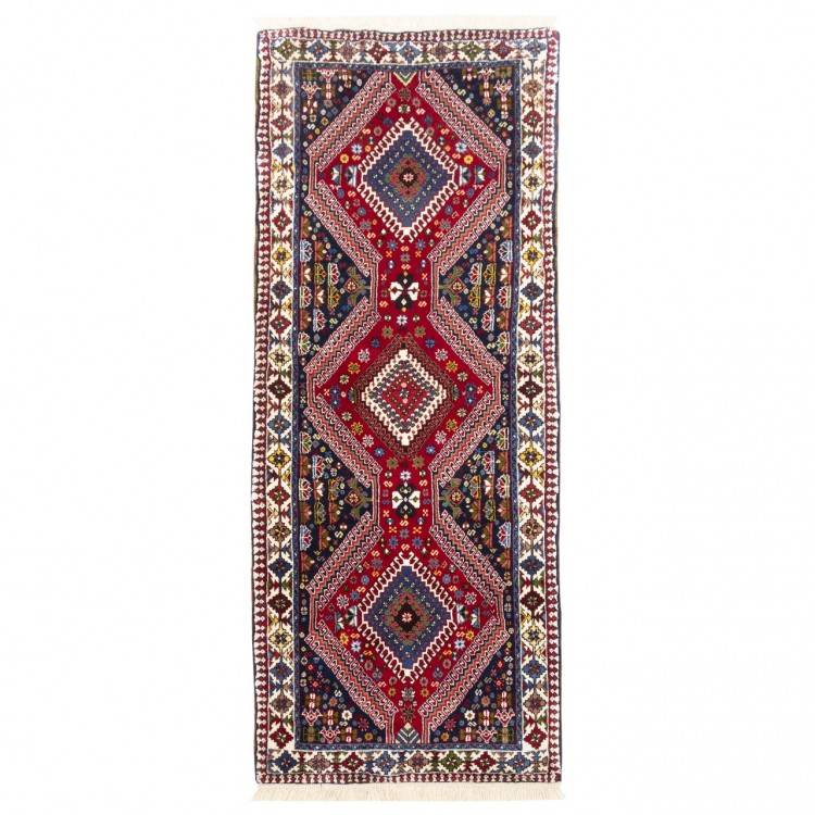 Tapis persan Talkhooncheh fait main Réf ID 152489 - 84 × 207